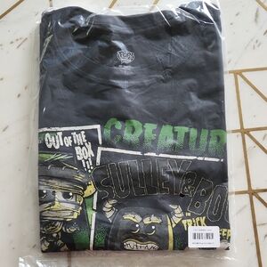 Pixar Halloween Funko Pop Black T-Shirt with Woody, Sulley & Boo Graphic 3XL